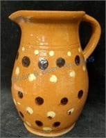 Glazed pitcher
