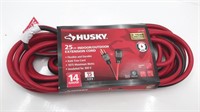 New Husky 25ft Indoor/outdoor Extension Cord 14g