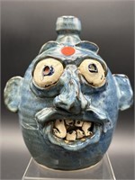 N.C POTTERY FACE JUG