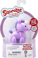 Squeakee Minis Sugapops The Unicorn |Interactive T