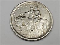 Stone Mountain Half Dollar Silver Coin