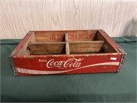 Rare 4 Carton Coke Crate Woodstock Mfg 1970