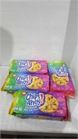 4×258g Chips ahoy rainbow cookies all passed bb