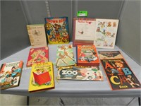Collection of children's story books and learning