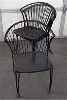 (4) Wrought Iron Patio Chairs