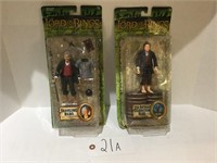 (2) Lord of the Rings Action Figures
