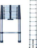 Telescoping Ladder  10 FT Stainless Steel