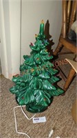 vintage ceramic Christmas tree