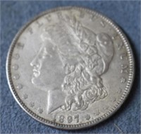 COIN - 1897 SILVER MORGAN DOLLAR