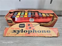 1950s Tudor Tru-Tone Toy Xylophone