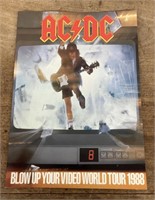 AC/DC 1988 Tour Program