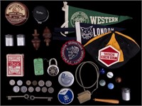 Collectable Marbles, Tins & Pennants
