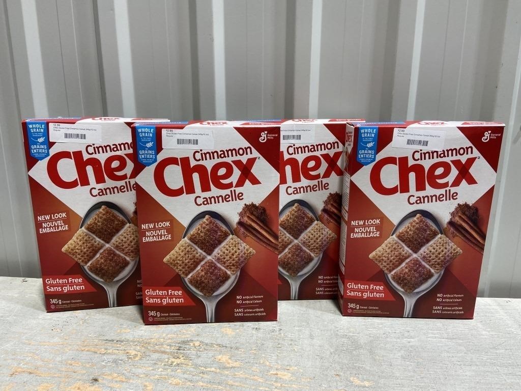 4 - Chex Cinnamon Cereal