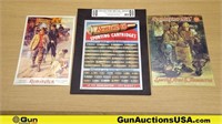 Remington, Etc. Pub Signs. Very Good. Lot of 3 Rep