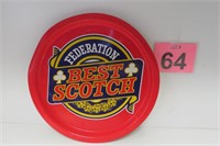 Federation "Best Scotch" Bar Tray 13" W