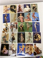 (25) Pinup Stickers 2"X3” Each Glossy Lot 3