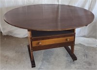 Antique Cherry & Pine Hutch / Chair Table Ca.1810