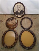 Antique Oval Frames