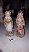 2 Ladies Figurines