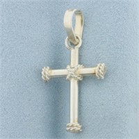 Cross Pendant in Sterling Silver