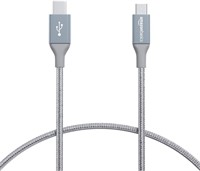 Basics Double Braided Nylon USB Type-C to Micro-B