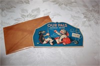 SEWING LOT #7 - "OUR PALS" NEEDLE BOOK IN WAX ENV.