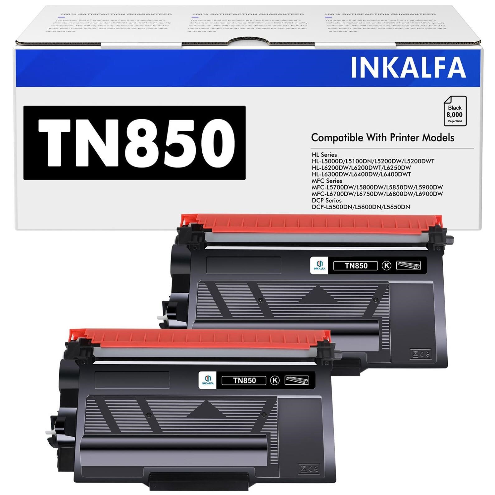 TN850 High Yield Toner Cartridge TN-820/TN-850 TN
