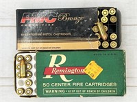 60rds 32 auto ammunition: PMC Bronze, Remington,