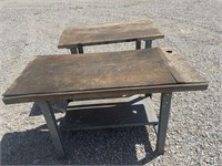 Wood Topped Workbenches