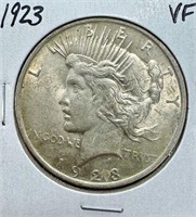 1923 Peace Dollar - VF