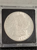 1897 Morgan silver dollar