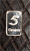 5 grains silver .999