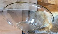 Vintage Depression Rolled Edge Centerpiece Bowl