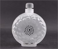Lalique Dahlia Crystal Perfume Bottle