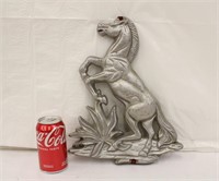 Cast Aluminum Horse Plaque 11.5" x 14" #2