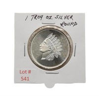 1 Troy oz Silver Round