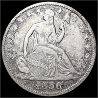 1856-O Seated Liberty Half Dollar LIGHTLY