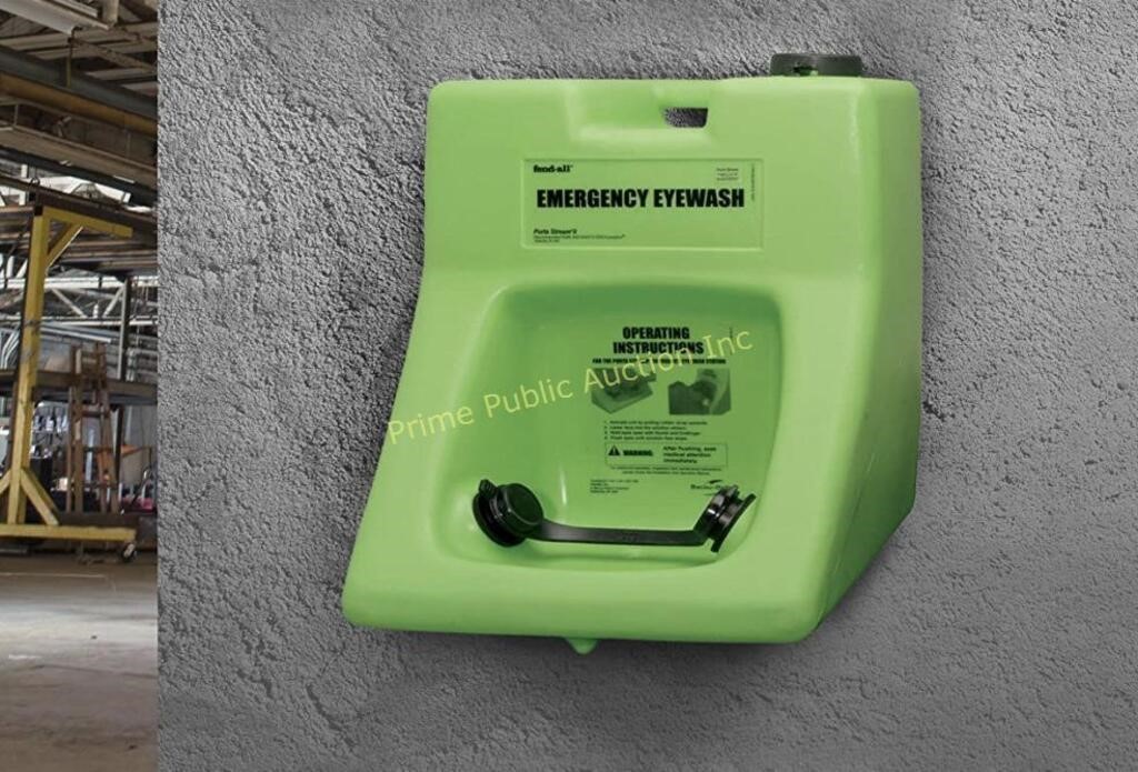 Honeywell $431 Retail Fendall Emergency Eye Washer