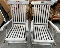 11 - LOT OF 2 PATIO CHAIRS