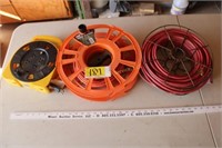 extension cords on reels