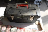 Tool box, trunk carry all, sign