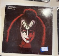 Kiss Gene Simmons vinyl record