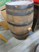 22 gal wooden barrel