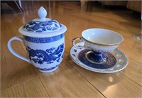 Lot of Vintage Asian Teaware