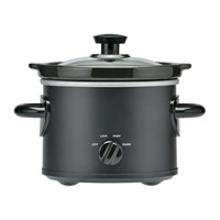 Mainstays 2 QT Slow Cooker  Matte Black