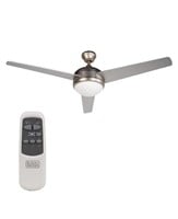 52 inch Ceiling Fan with Remote - Tan/Beige