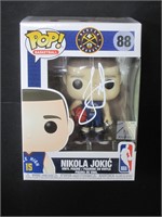 Nikola Jokic Signed Funko Pop Heritage COA