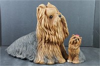 Sandcast Yorkshire Terrier and Yorkie