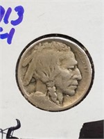 1913 Type 1 Buffalo Nickel