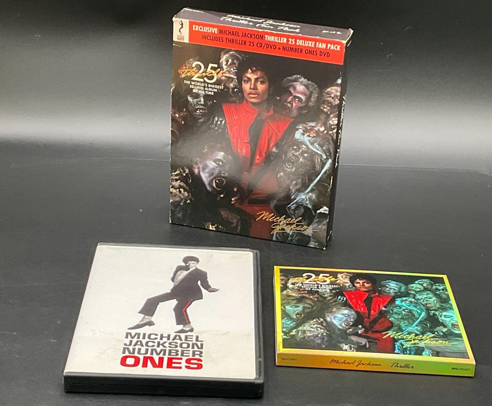 2008 Michael Jackson Thriller 25h Anniv. Fan Pack